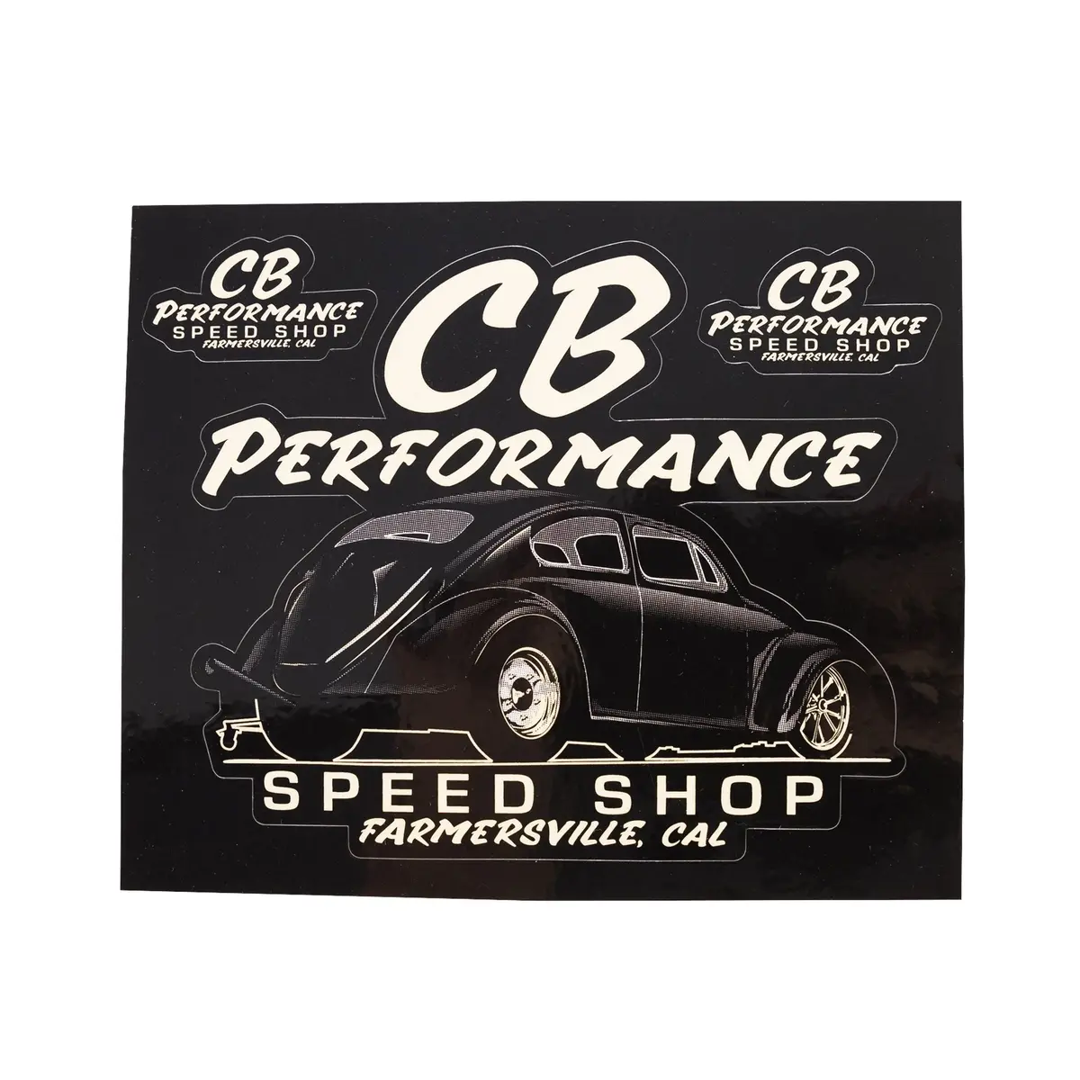 Cb Performance Speed Shop Sticker Sheet 1