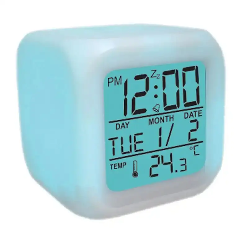 Colour Changing Digital Alarm Clock 1