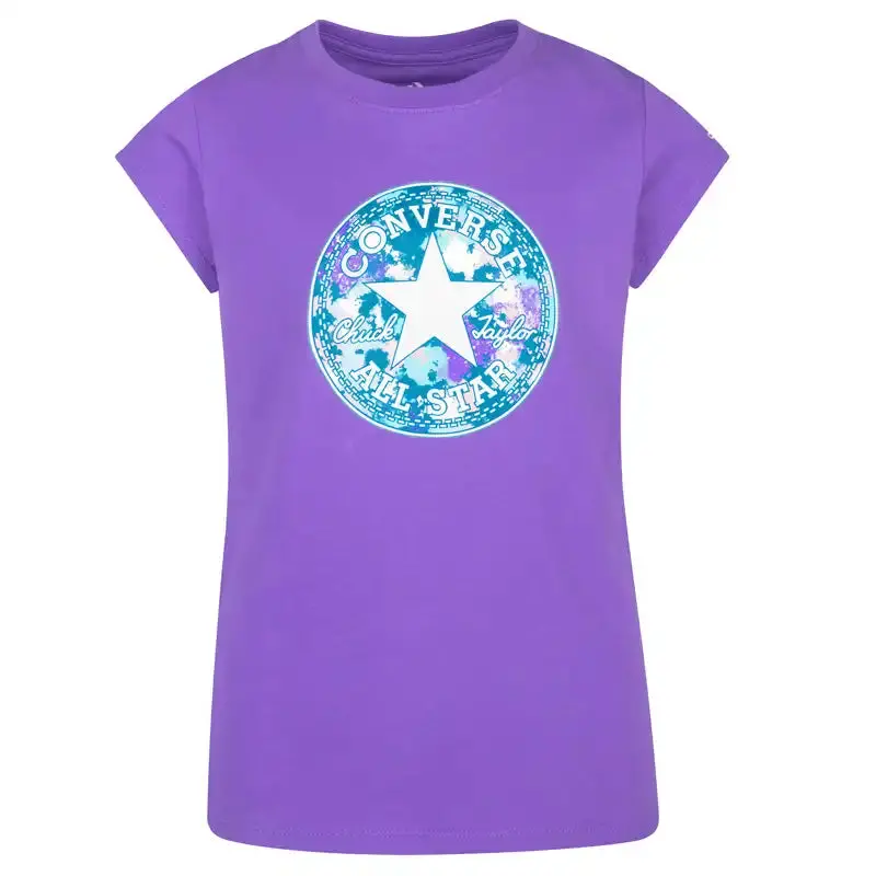 Girls Chuck Patch Digital Tee Shirt 1