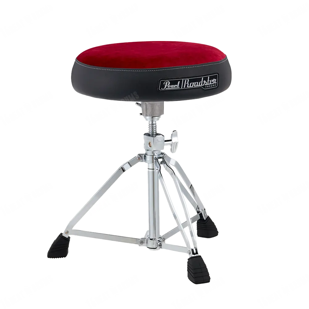 Pearl Red Cloth Drum Throne D-1500Rst 1
