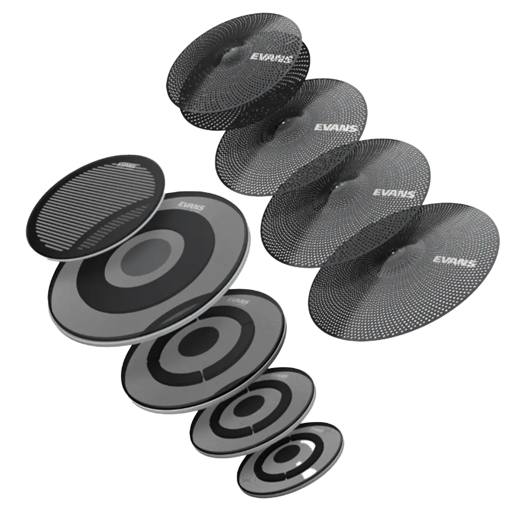 Evans Db One Drumheads + Cymbal Rock Pack 1