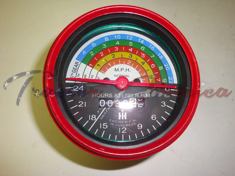 Tachometer For Farmall Ih 300 350 Gas Row Crop 363829R91 364374R92 1
