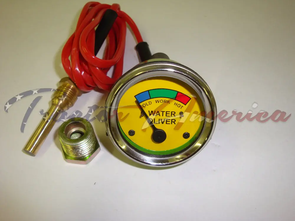 Temperature Gauge For Oliver Tractor Super 44 55 66 77 88 440 660 Hg Oc3  7A528b 1