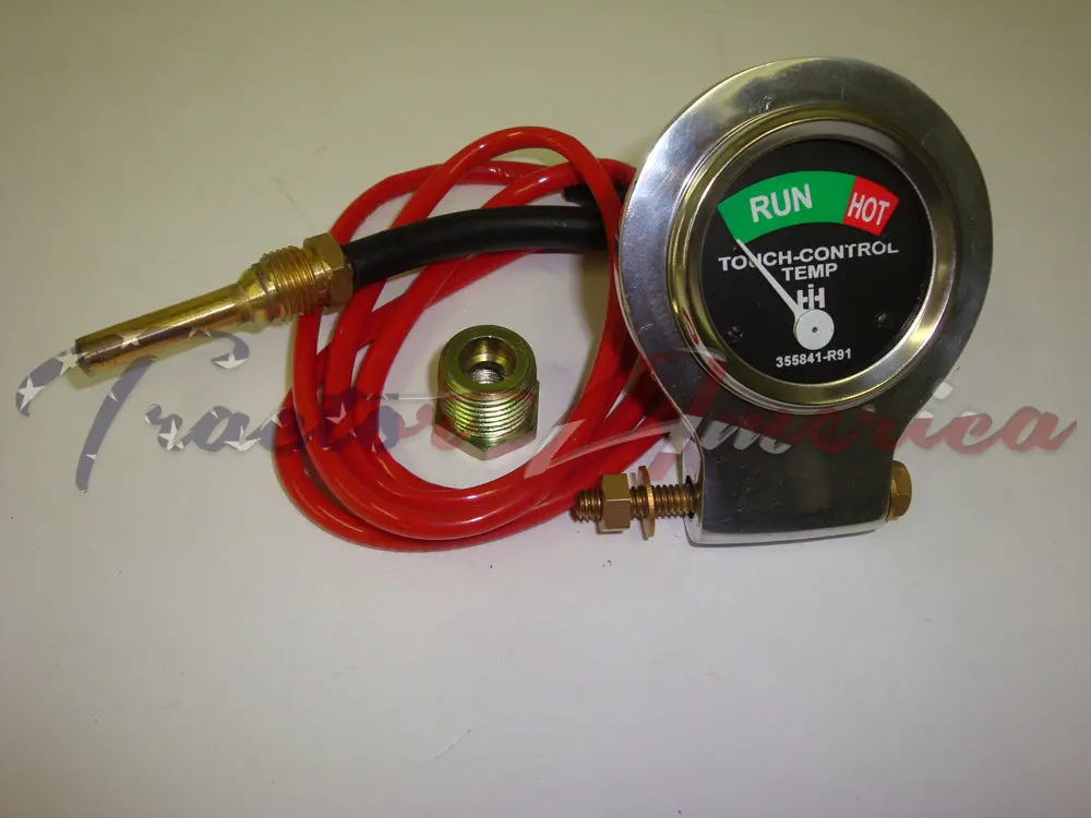 Touch Control Gauge Aluminum For Farmall Ih 100 - 140 200 Super A V Sc 355841R91 1