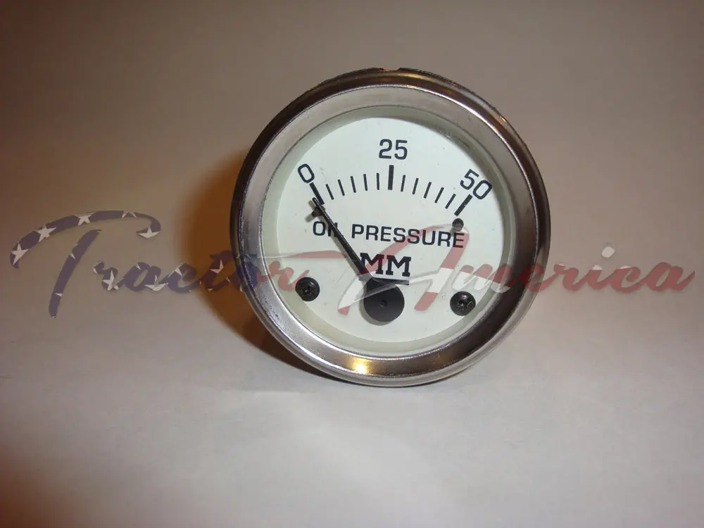 50 Psi Oil Pressure Gauge For Minneapolis Moline Mm Tractors G R U Z Big Mo M5 1