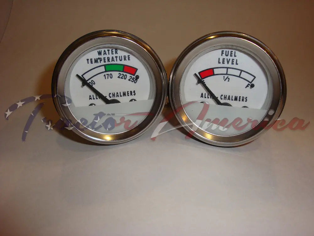 Temperature Fuel Gauge For Allis Chalmers D19 170 180 185 190 200 1