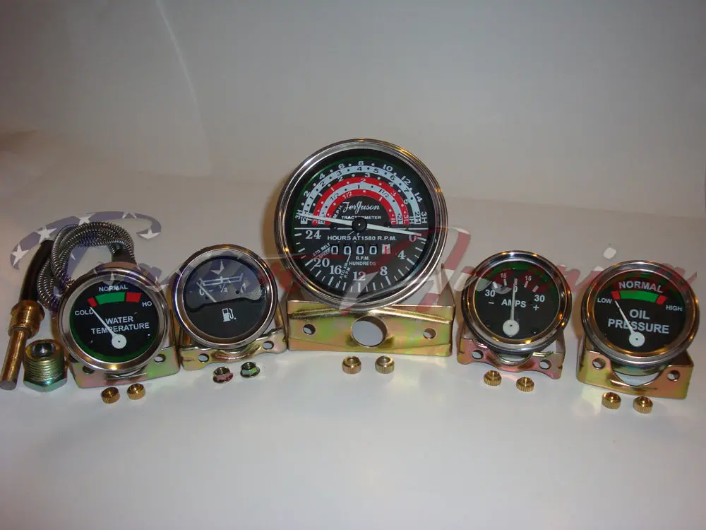 Gauge Tachometer Set For Massey Ferguson Mf Tractor Mf35 Mf50 Mf65 To35 F40 Mh50 1
