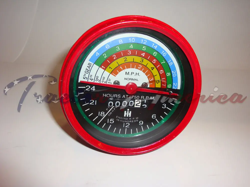 Temperature Tachometer Oil Amp Gauge Set For Farmall Ih 300 350 Row 1