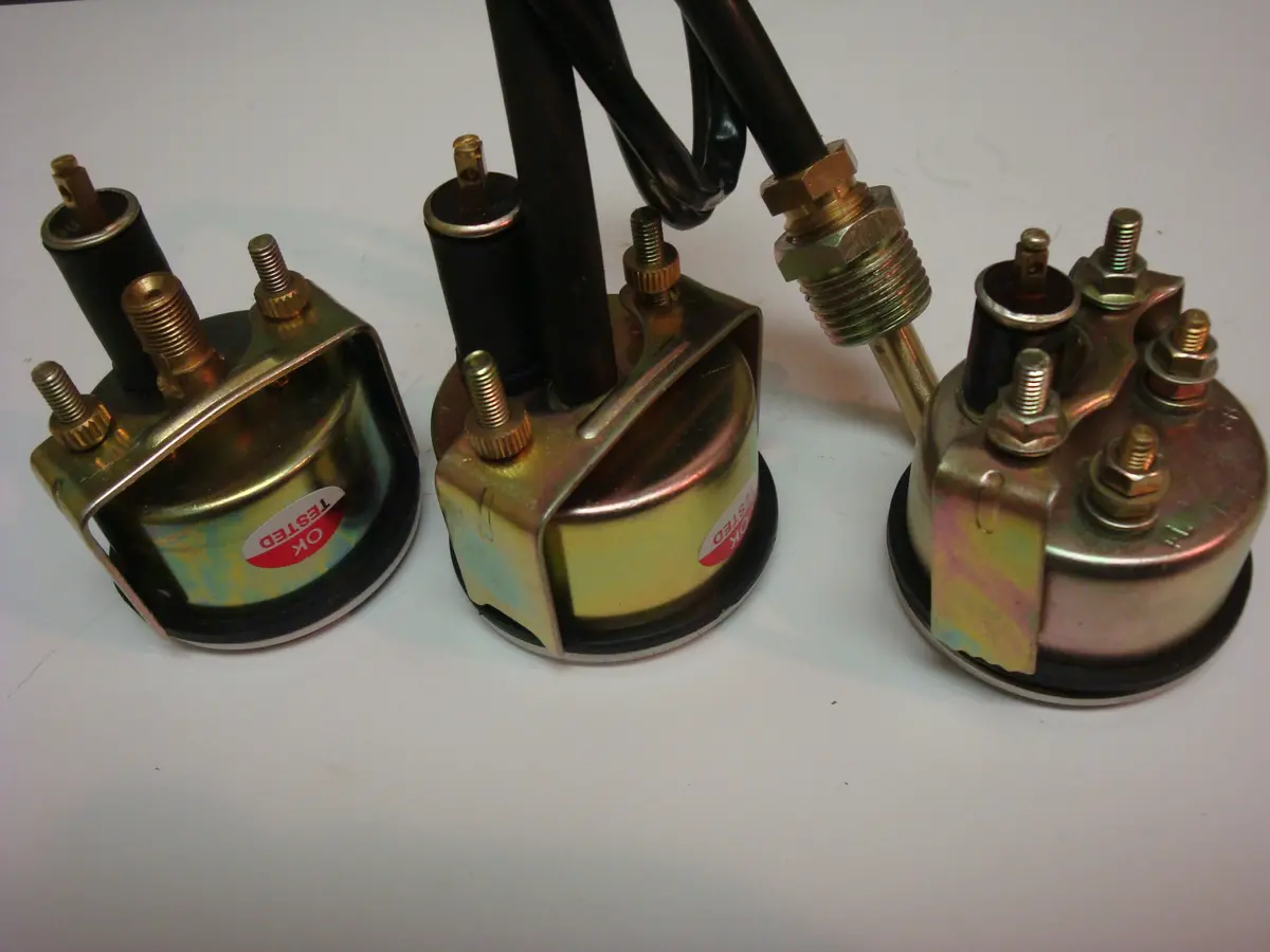 Temperature Amp Oil Gauge Set Compatible With Farmall Ih W4-9 T6 Ihc 1939-1946 2