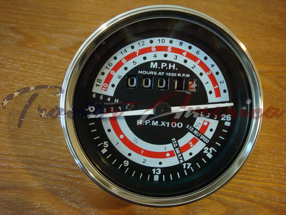 Tachometer / Mph For Massey Ferguson Mf135 898465M91 898465M92 898467M91 1