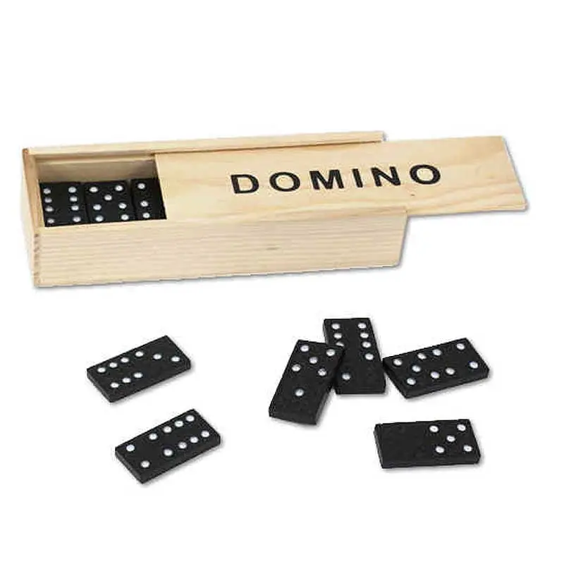 Wooden Dominoes Set 1