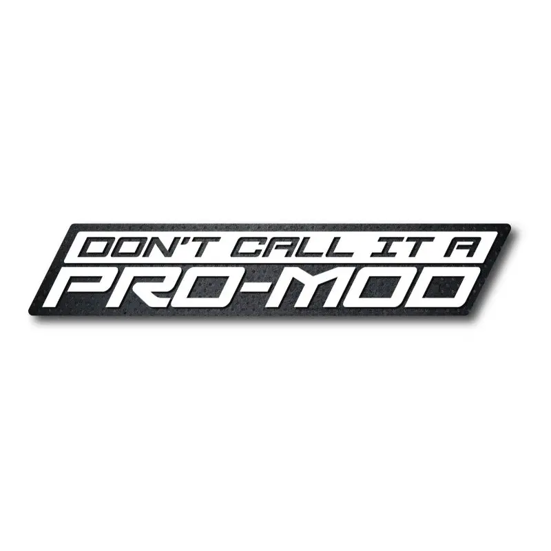 Don't Call It A Pro-Mod - Sticker 1