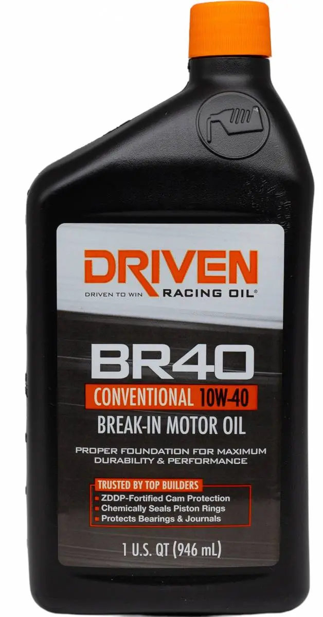 Br40 Conventional 10W-40 Break-In Oil 1