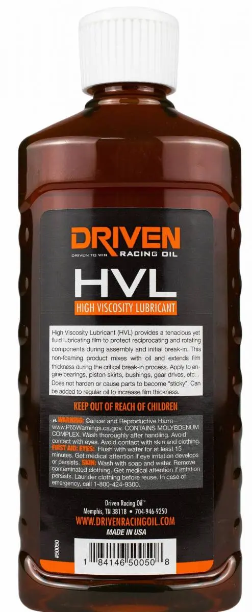 Hvl High Viscosity Lubricant - 8 Oz Bottle 2