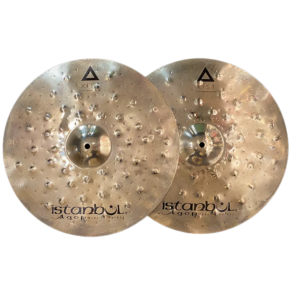 Istanbul Agop 17" Xist Brilliant Dry Dark Hi-Hats 1