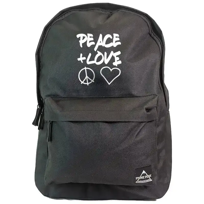Every Day Backpack Peace & Love 1