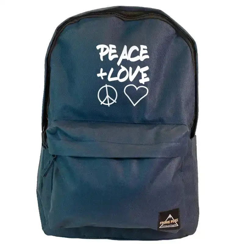 Every Day Backpack Peace & Love 2