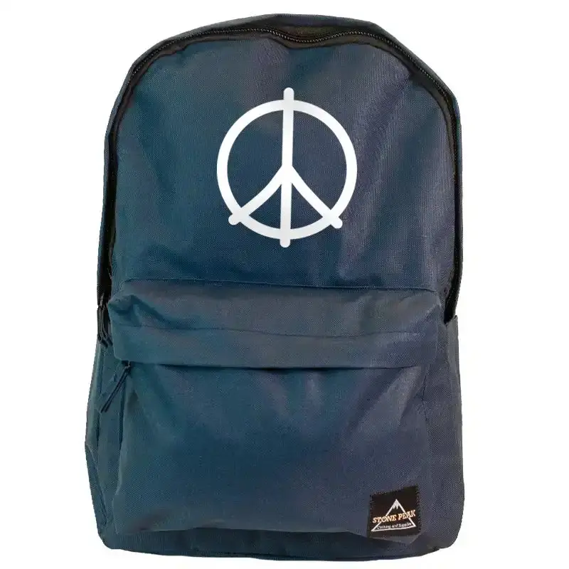 Every Day Backpack Peace Print 2