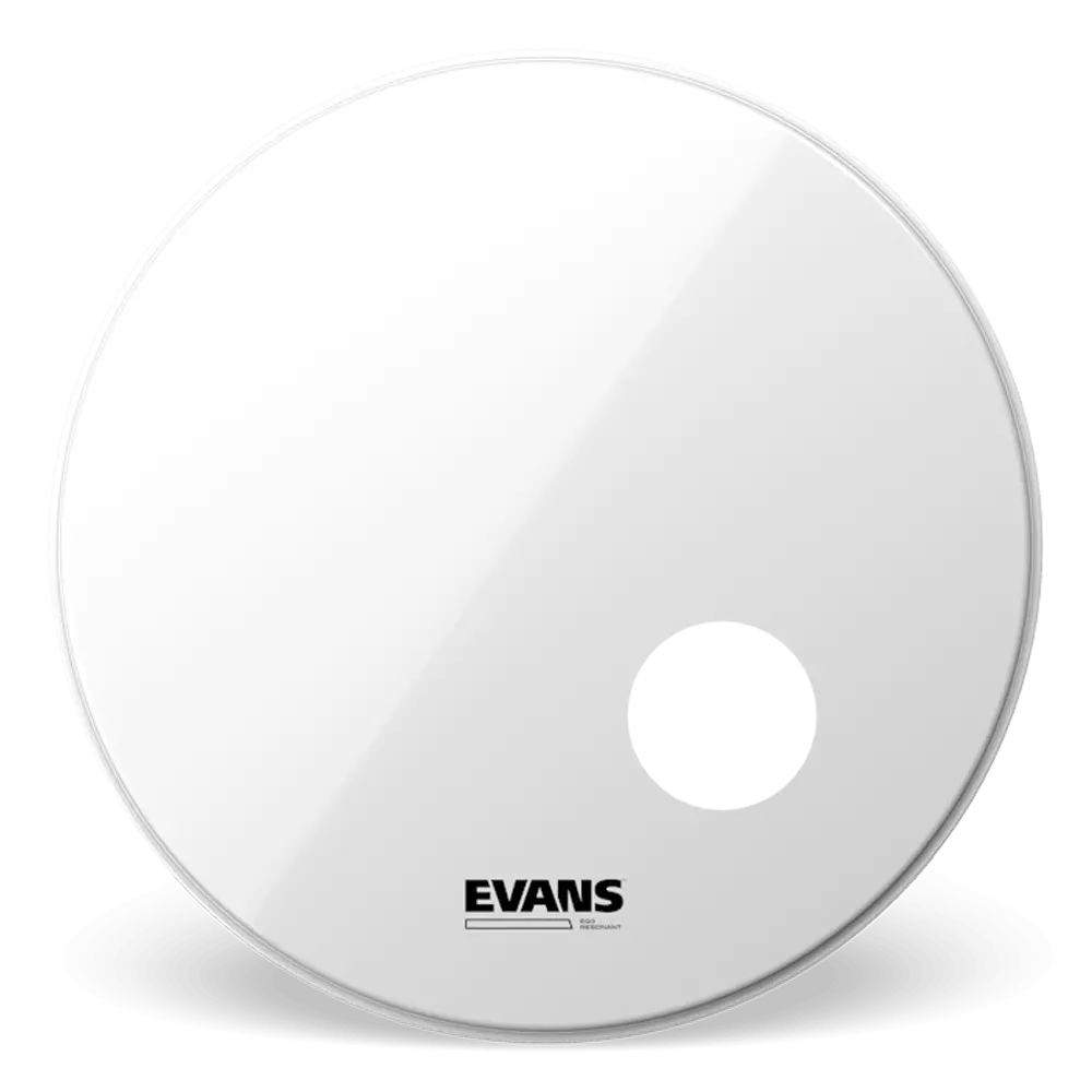 Evans Eq3 Bass Resonant Smooth White With Hole 1