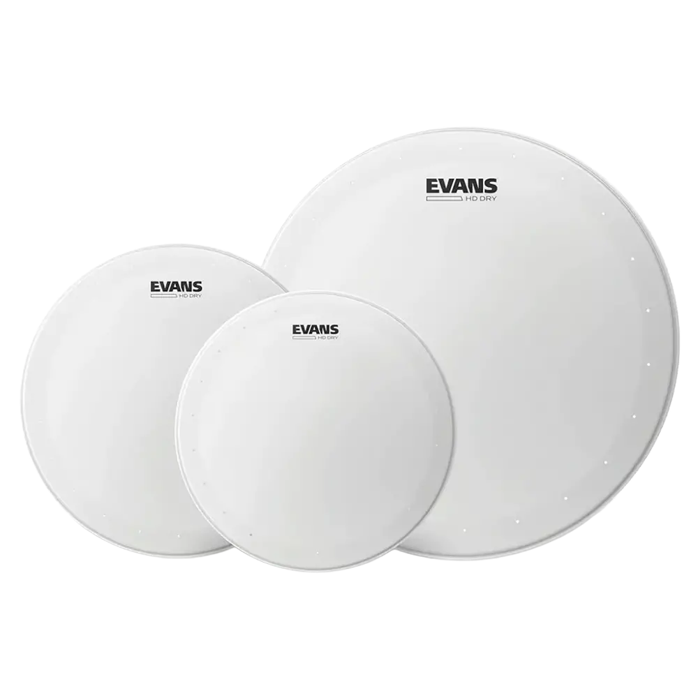 Evans Hd Dry Coated Tom Pack - Fusion 10ʺ, 12ʺ, 14ʺ 1