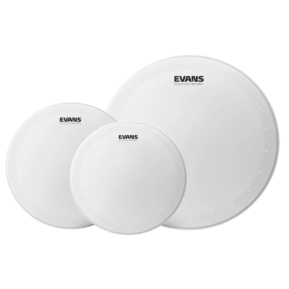 Evans Hd Dry Coated Tom Pack - Rock 10ʺ, 12ʺ, 16ʺ 1