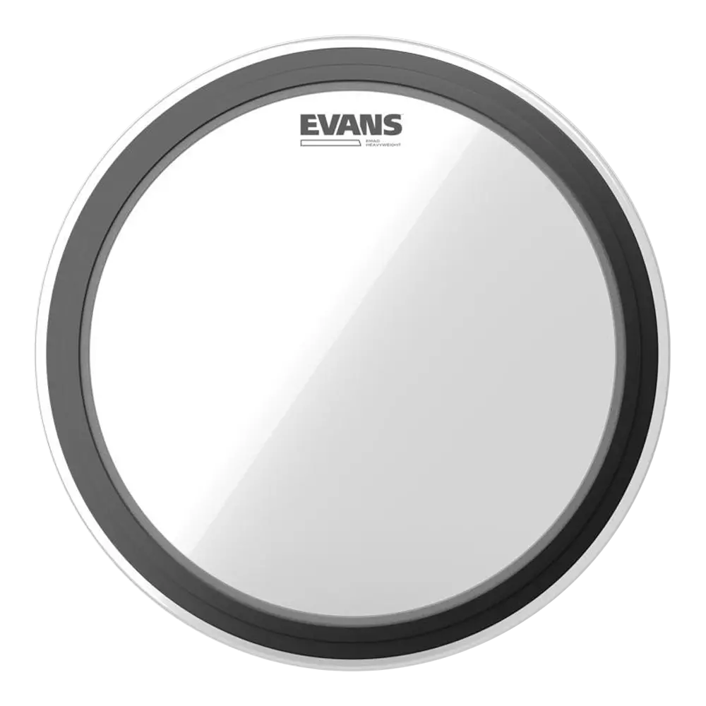 Evans Emad Heavyweight Clear Bass Batter 1