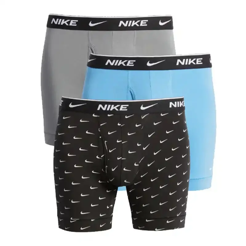 Nike Men's Dri-Fit Essential Cotton Boxer Briefs - 3Pk 5