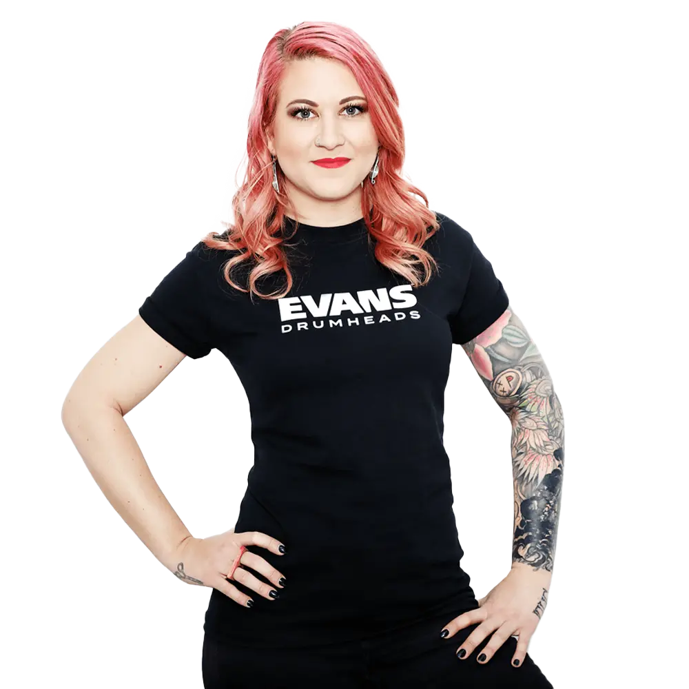 Evans Logo Black T-Shirt 1