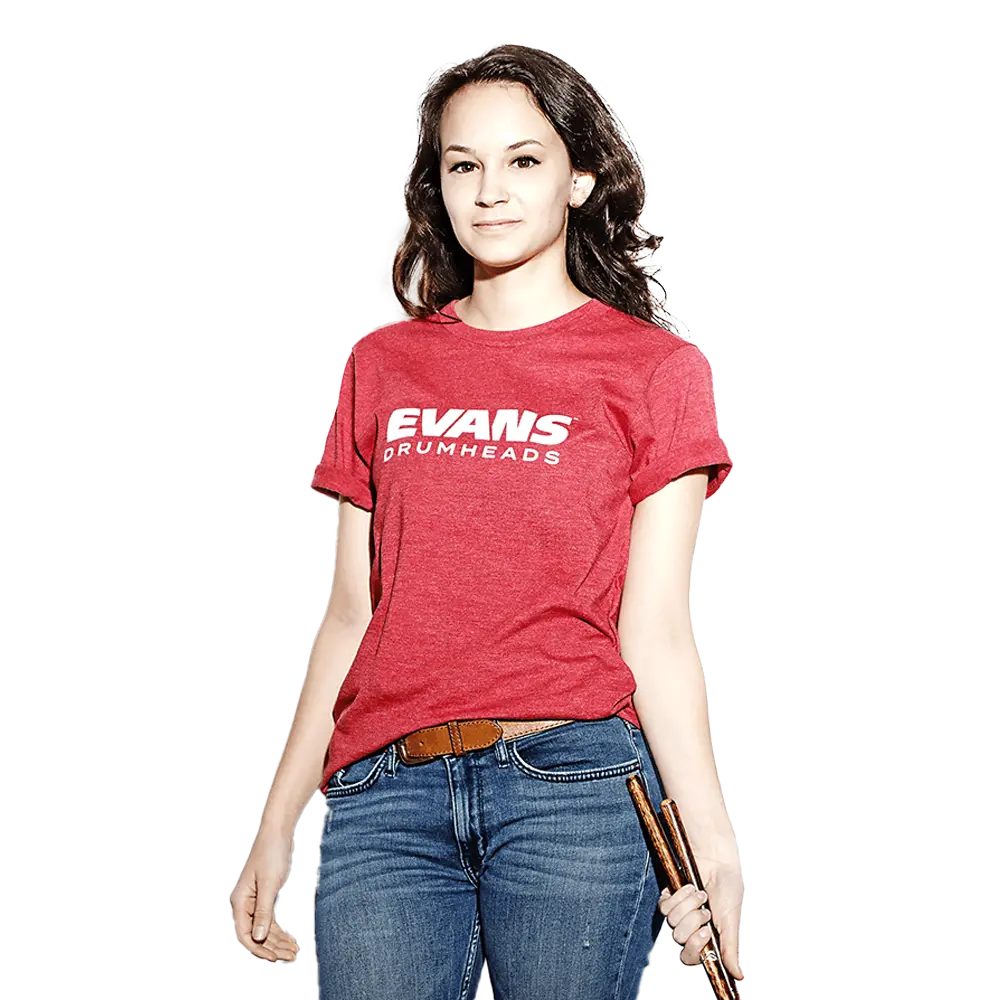 Evans Logo Red T-Shirt 1