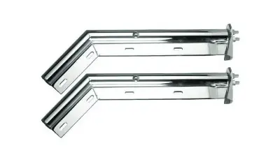 Cp247586 Mudflap Hanger Set Chrome 1