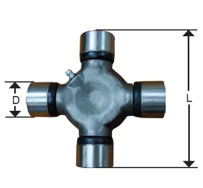 U-Joint Outside Snap Ring Style 1