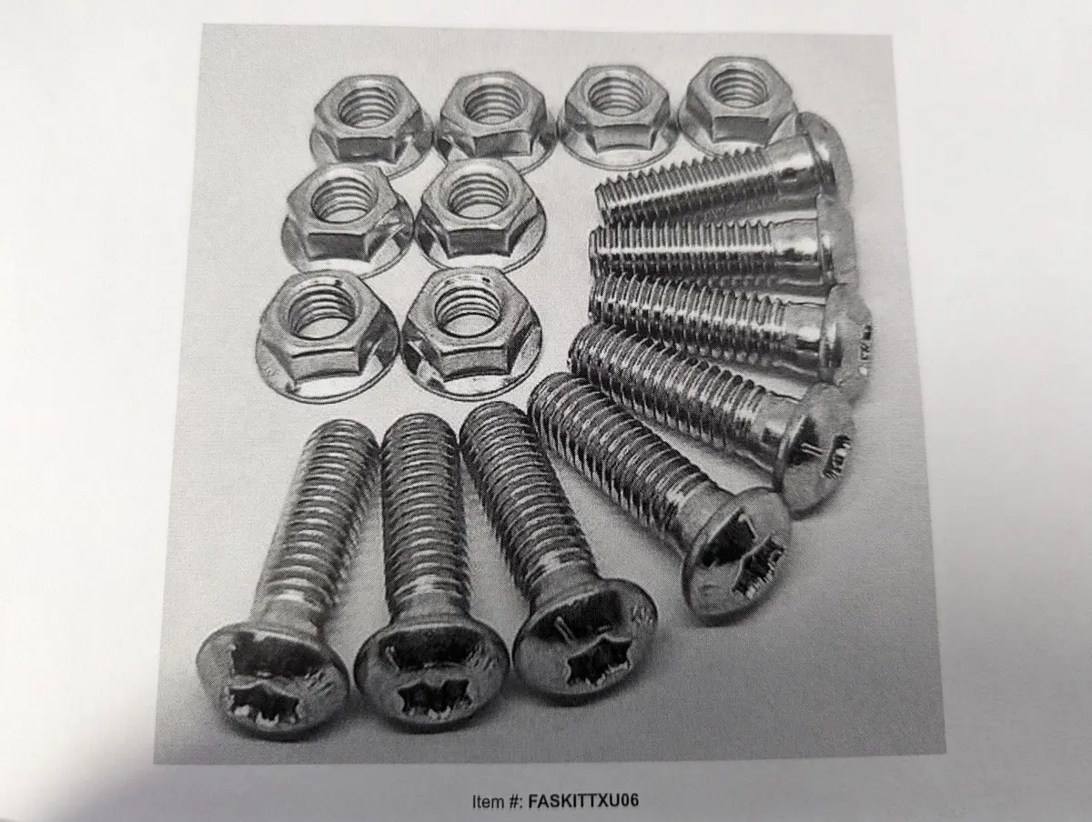 Kittxu06 Bottom Rail Torx Screw Set 1