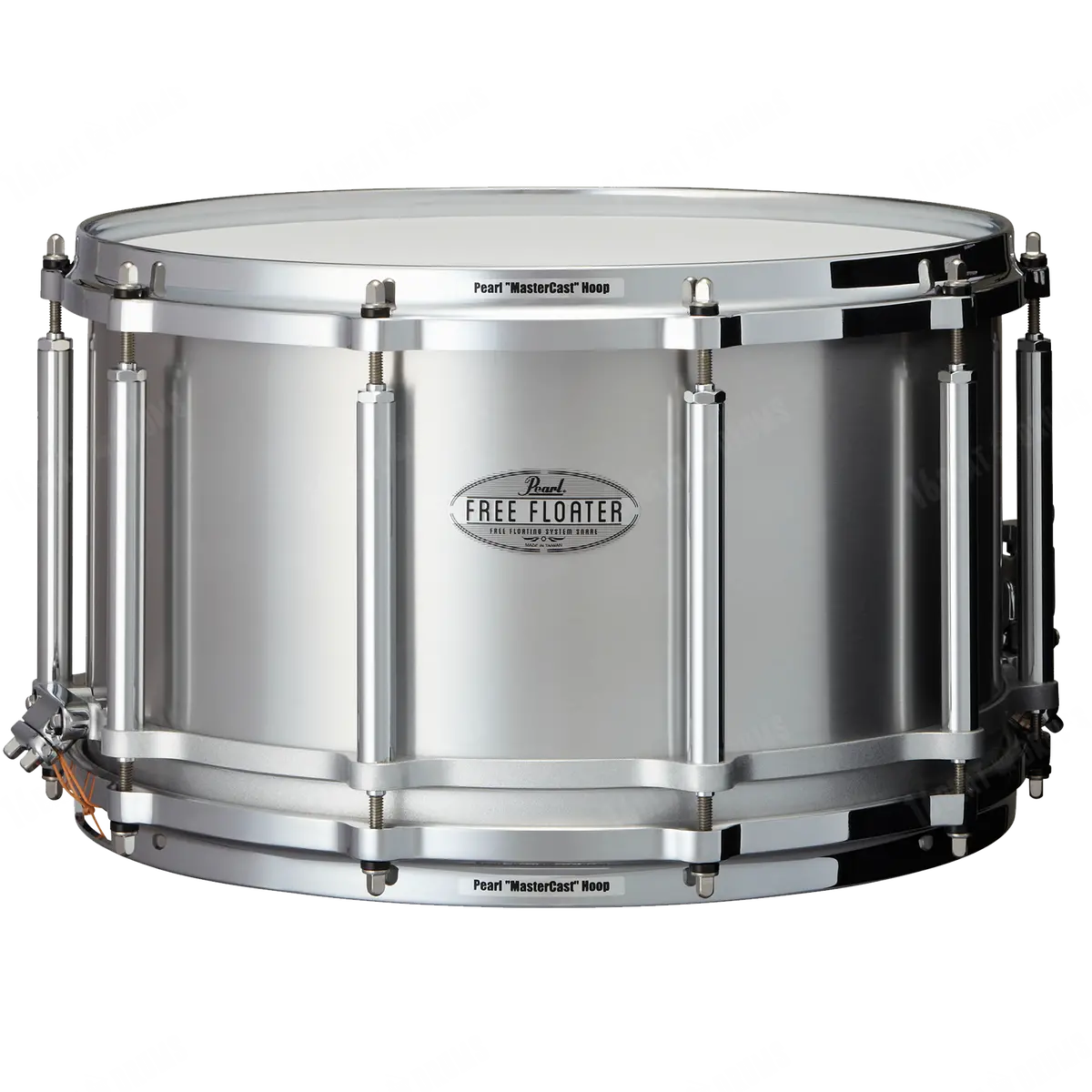 Pearl Aluminum Free Floating Snare Drum 14"X8" Ftal1480 1