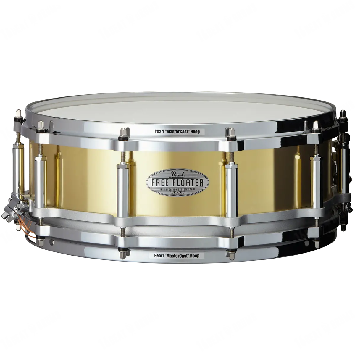 Pearl Free Floating Brass Snare Drum 14"X5" Ftbr1450 1