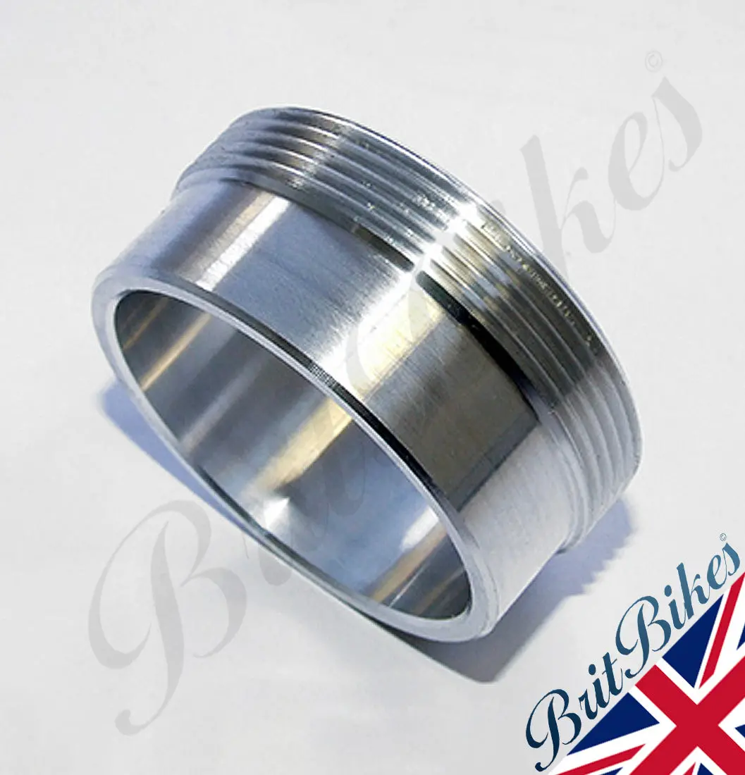 Monza Fuel Tank Cap 2 Inch Threaded Alloy Adaptor Motorbike 1