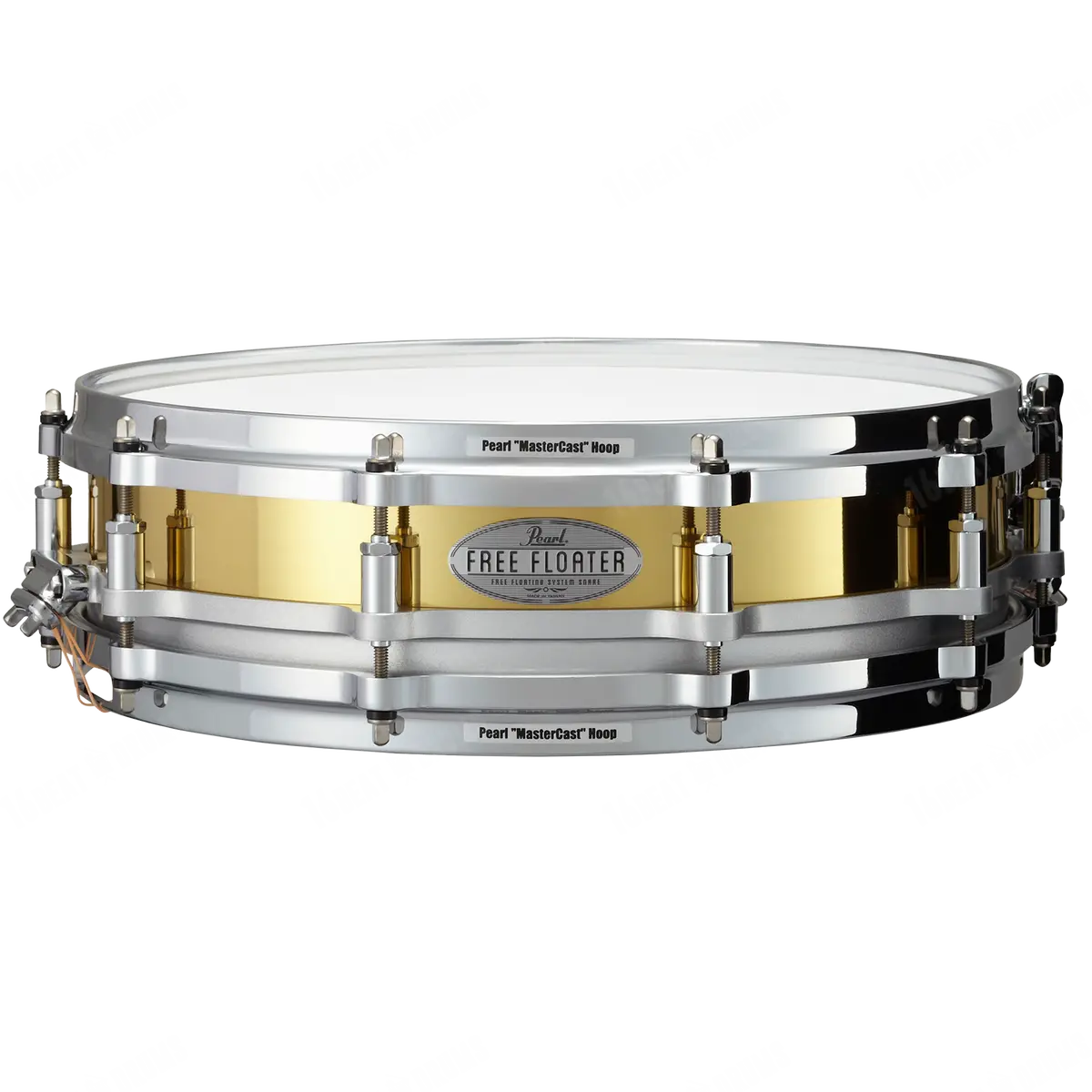 Pearl Free Floating Brass Snare Drum 14" X 3.5" Fbn1435/C 1
