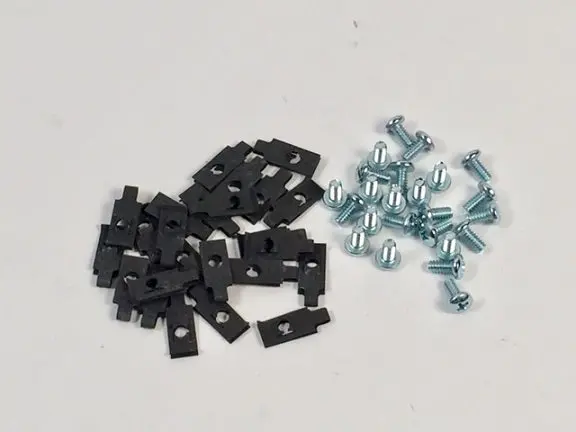 Finger Clips & Screws, Set, For Slats, Tf 1