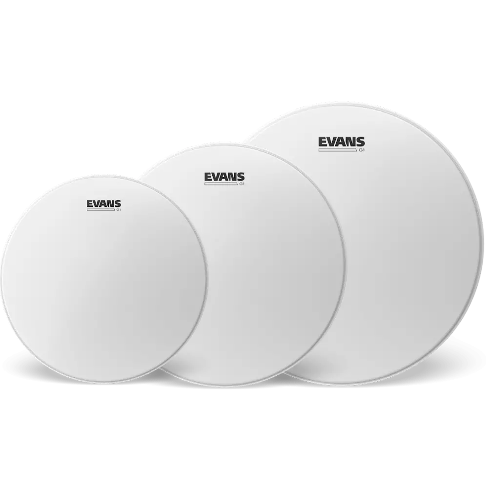 Evans Tom Pack: G1 Coated 10,12,14"Fsn 1