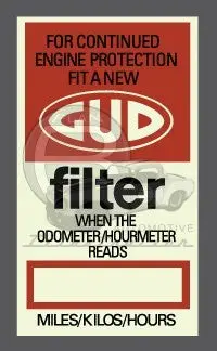 Gud Filter Change 1