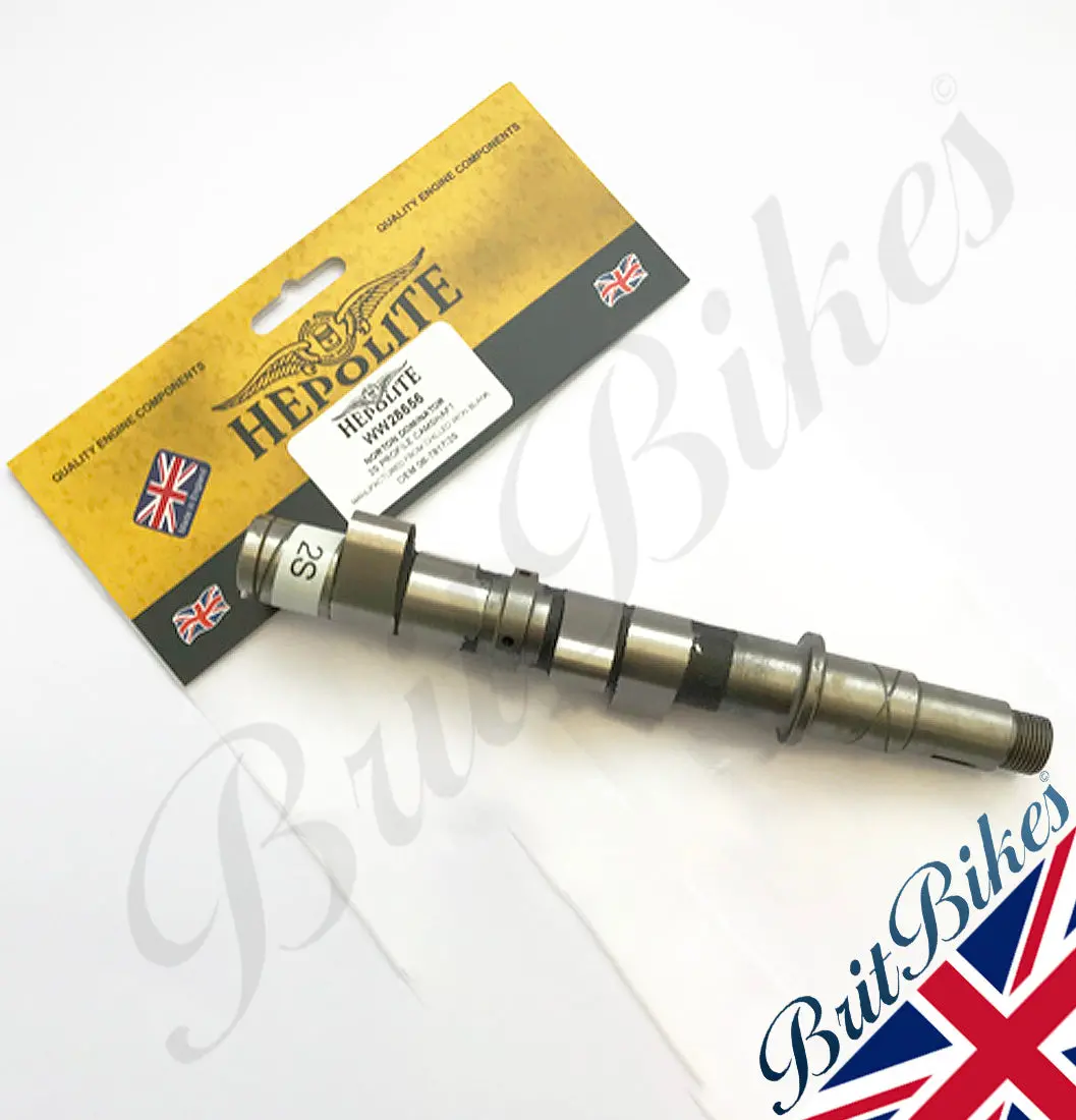 Genuine Hepolite Norton Dominator 2S Profile Camshaft - 06-7817/S2/1 Uk Made 1