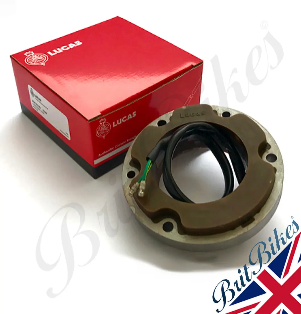 Genuine Lucas 47239 Stator - Rm23 2 Lead Single Phase 12V 16 Amp - Lu47239 1