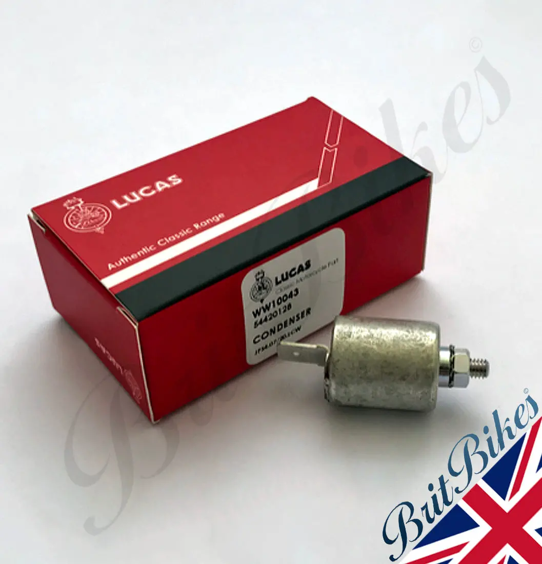 Genuine Lucas Condenser - Bsa Norton Triumph & 6Ca - 54420128, 19-1847, 60-7018, 1