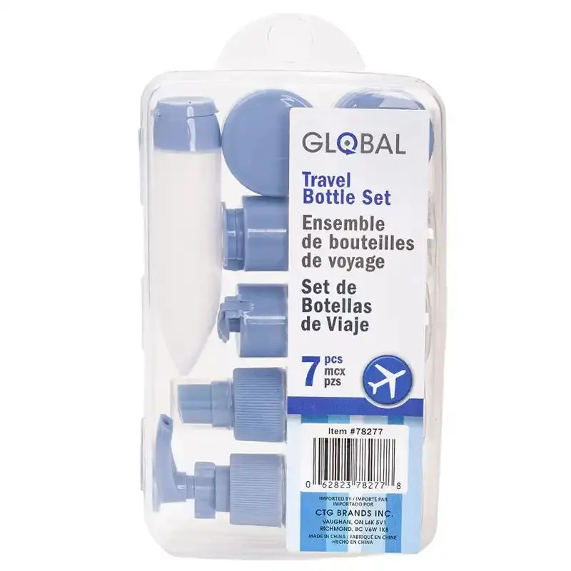 7 Pc Travel Bottle Set 1