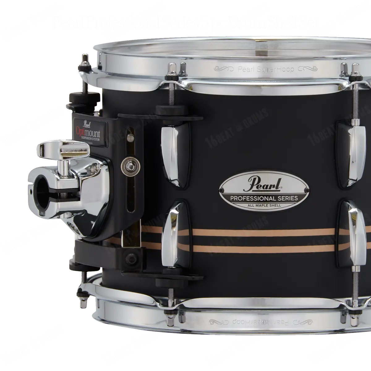 Pearl Drums Professional Series In Satin Gold Contrail Pmx-5-Pc-Complete-/C#776 1