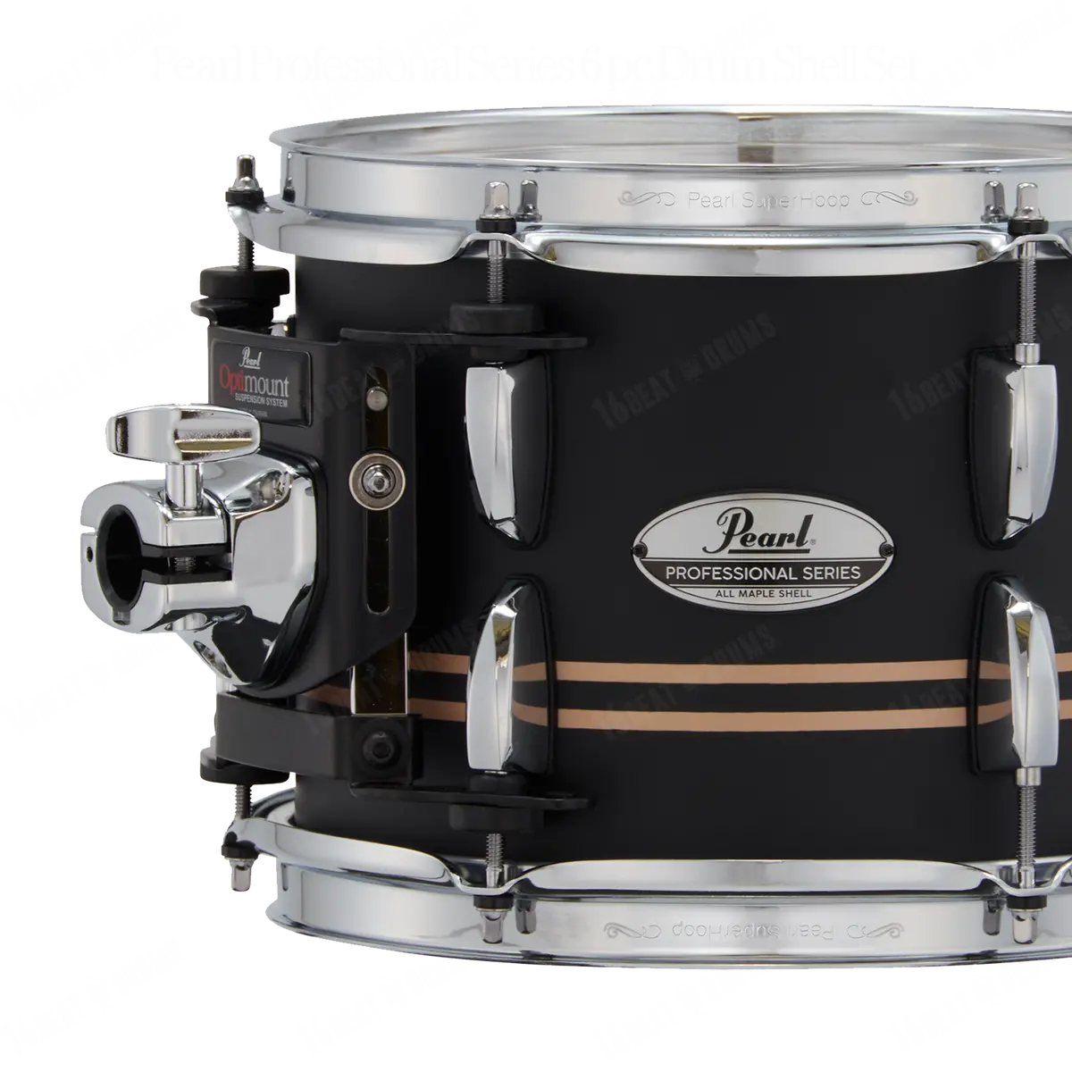 Pearl Drums Professional Series In Satin Gold Contrail Pmx-6-Pc-Complete-/C#776 1