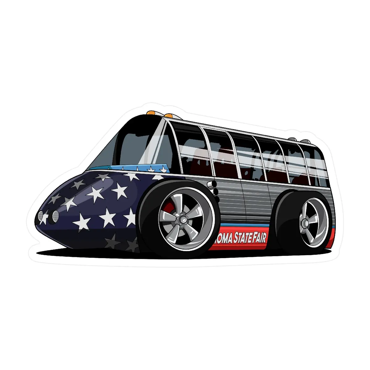 Gonorail - Cartoon Sticker 1