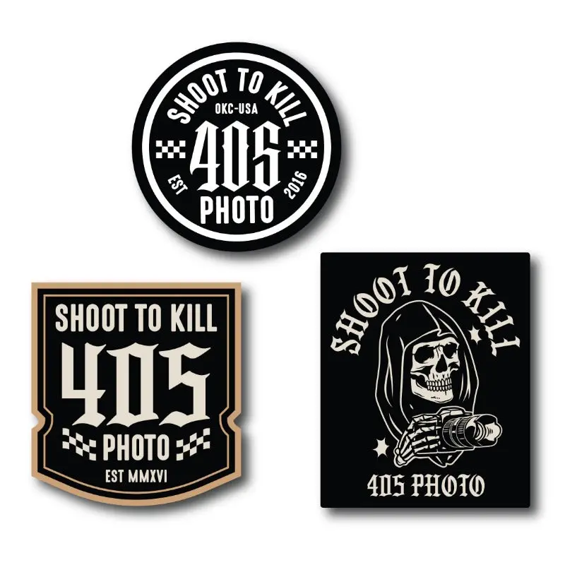 405 Photo - Shoot To Kill Sticker Collection 1