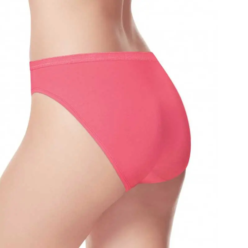 Hanes Ladies Comfort Cotton Hi-Cut 6 Pack 3