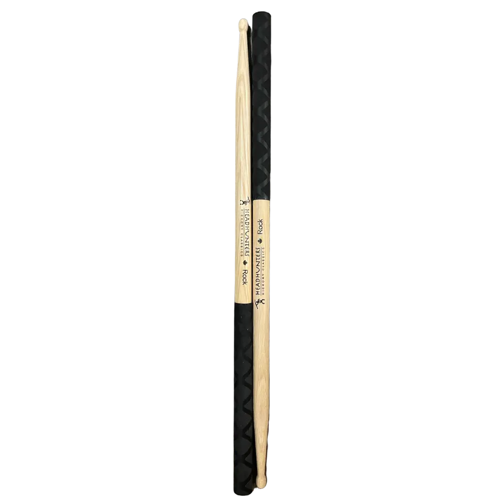 Headhunters Hickory Classic Rock Grip 1