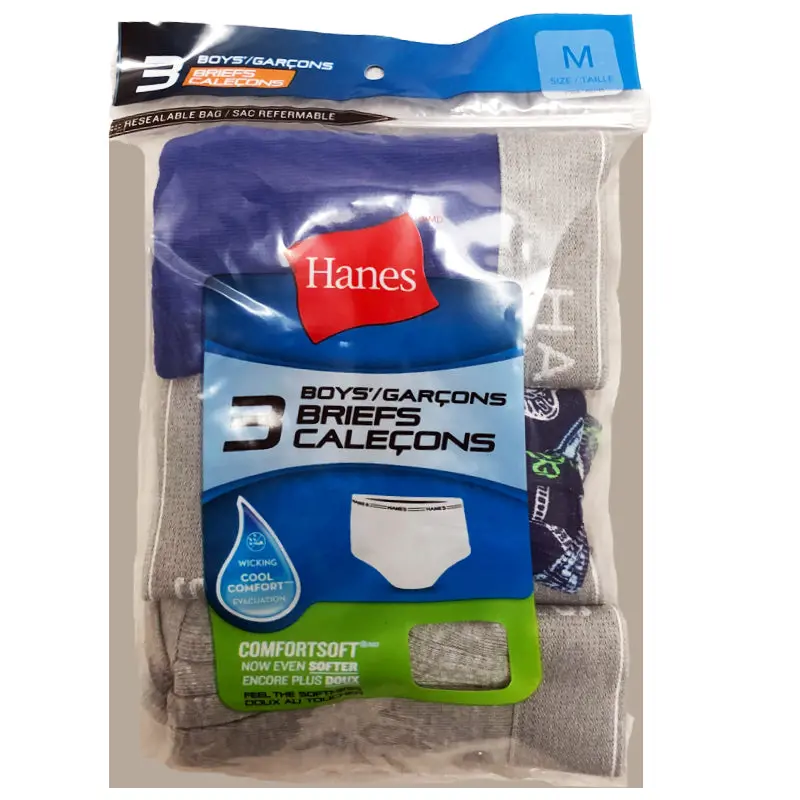 Hanes Boys 3 Pack Briefs 1